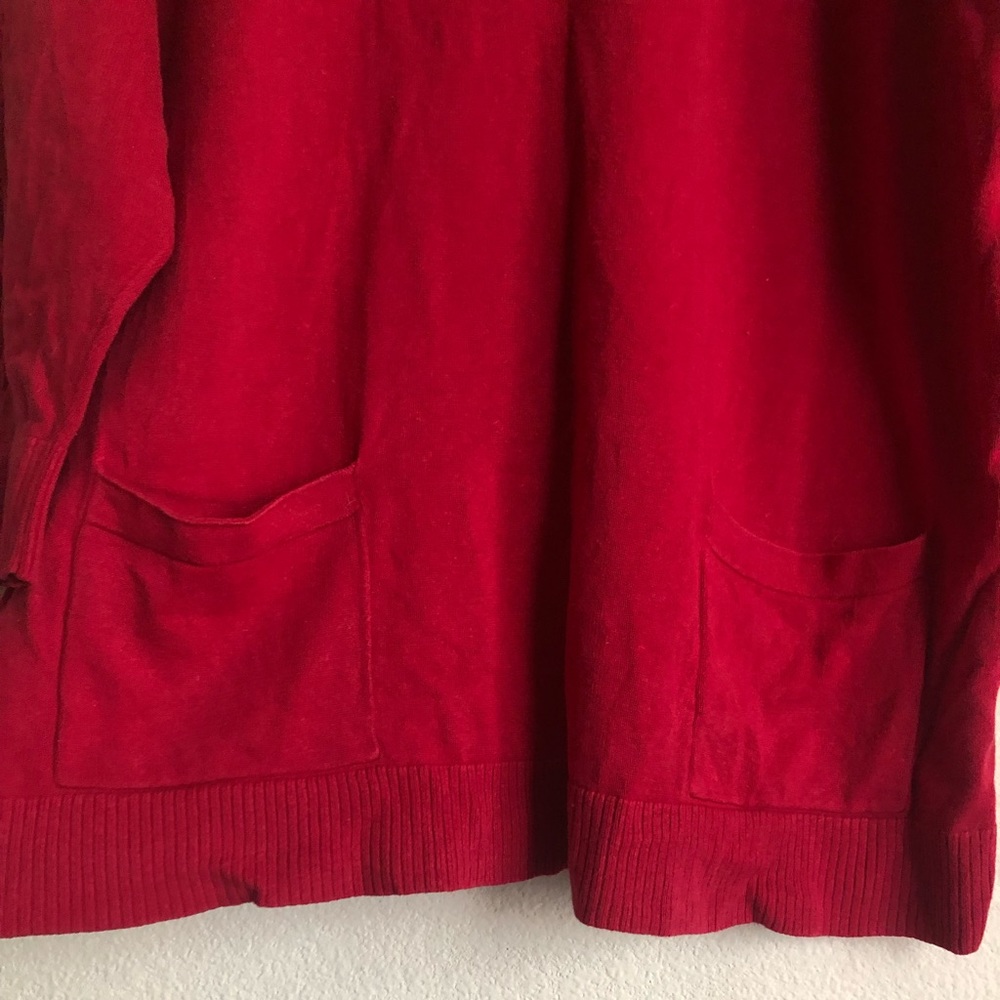 Red sweater